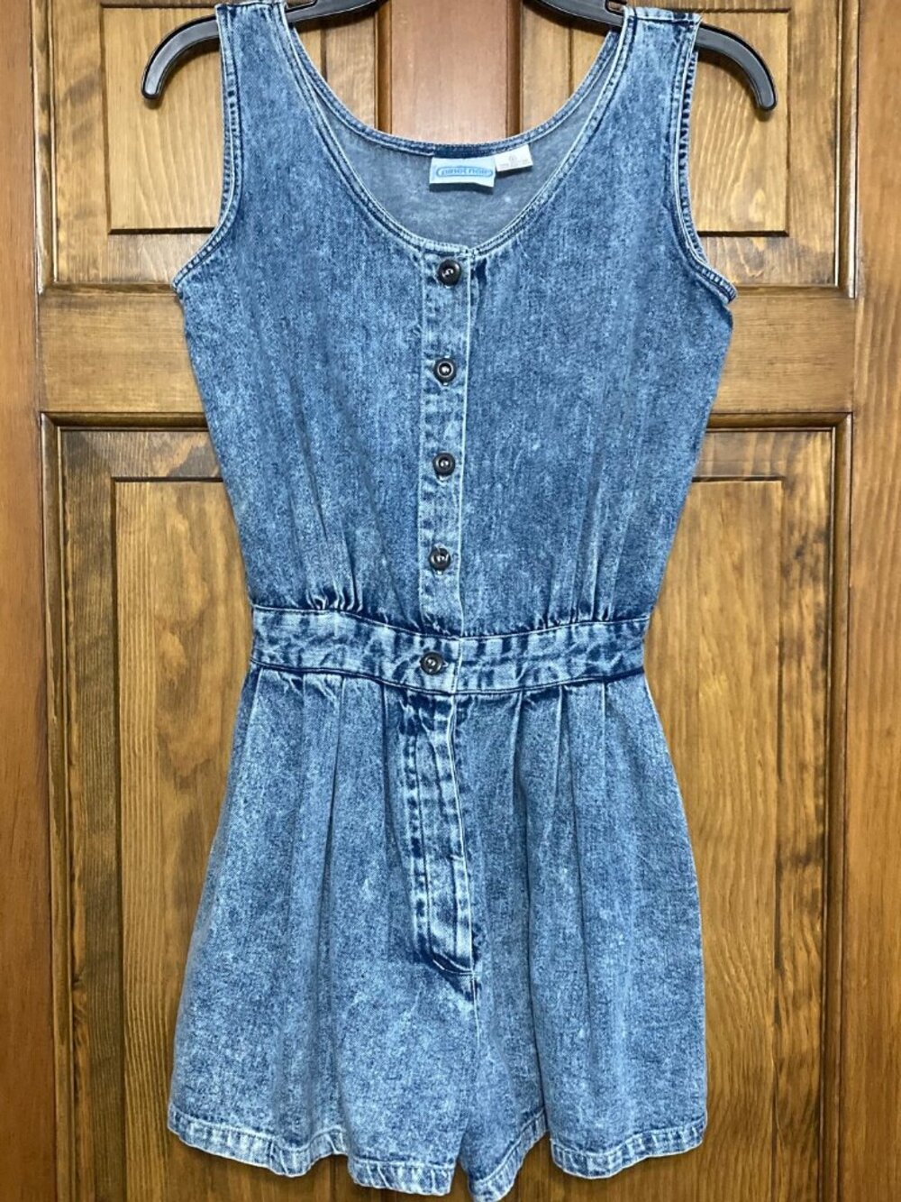 NWOT * Vintage Denim Romper